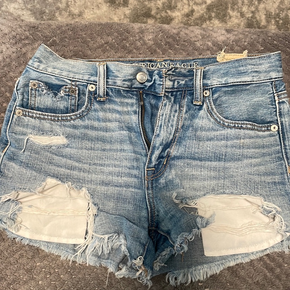 American eagle jean shorts